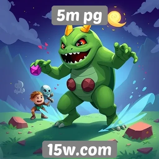 5m pg se destaca por sua variedade de jogos disponíveis